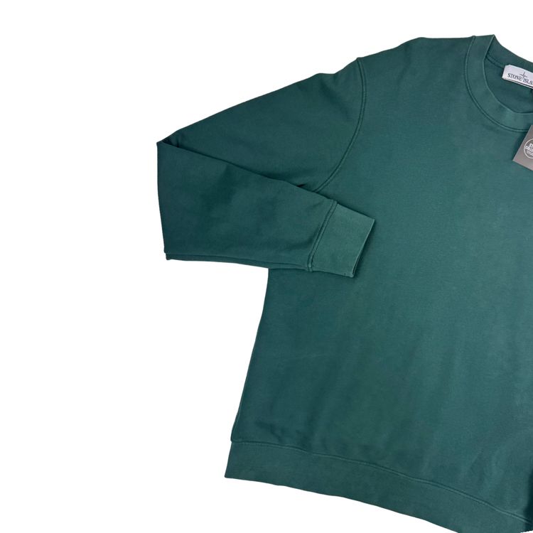 Sudadera cuello redondo Stone Island verde - talla 2XL image 6