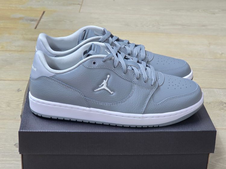 Jordan Jordan Court Connect Low Sneakers Jordan Court Connect Low Grey/White Lace-Up Low Top Men's UK 9 , 10, 11 Box IQ5698-005🔥 product image