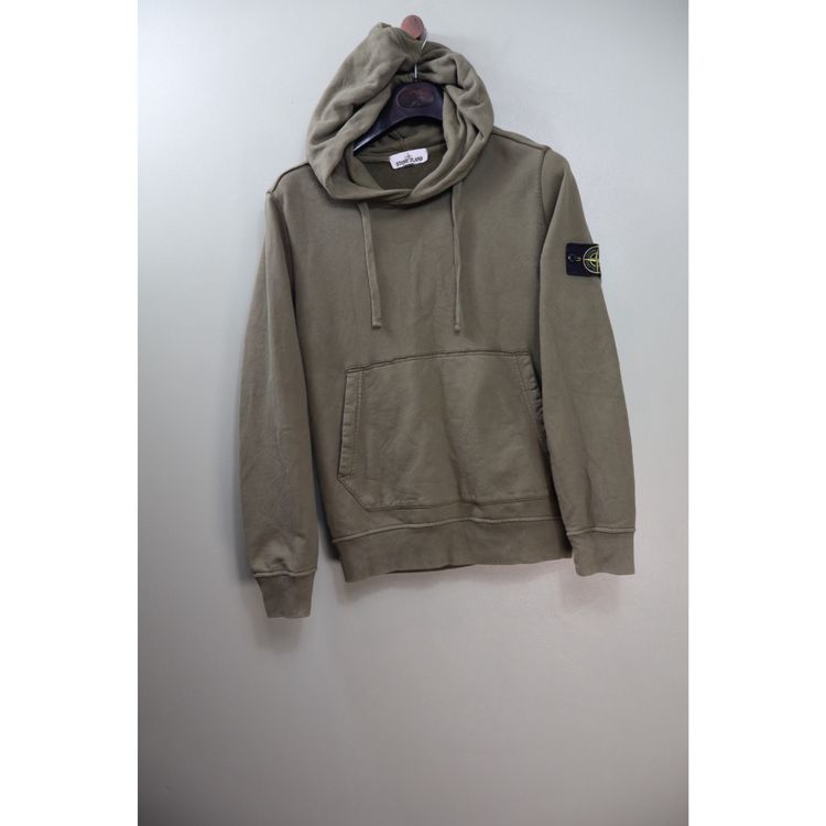 Stone Island Khaki Hoodie
