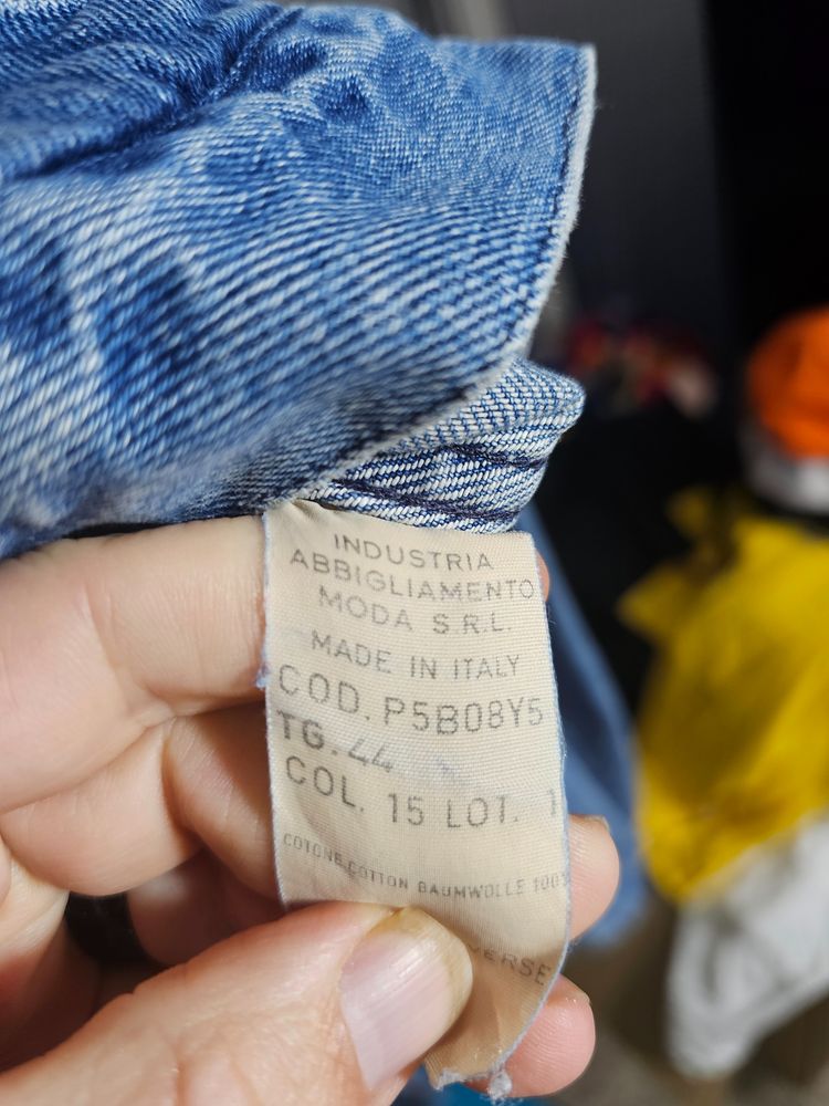 Armani Jeans Denim Jacket Vintage  6