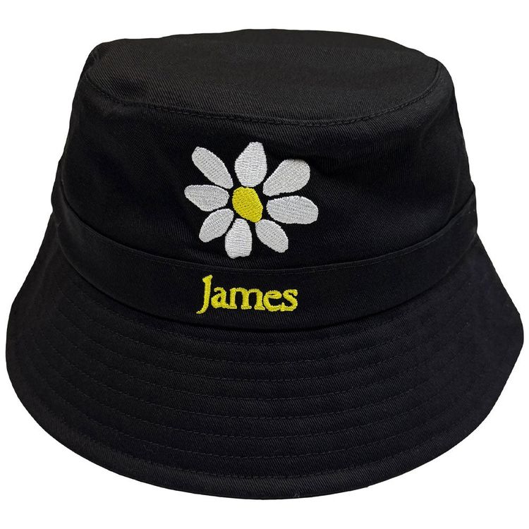 James Band Logo White Daisy S/M Bucket Hat image 1
