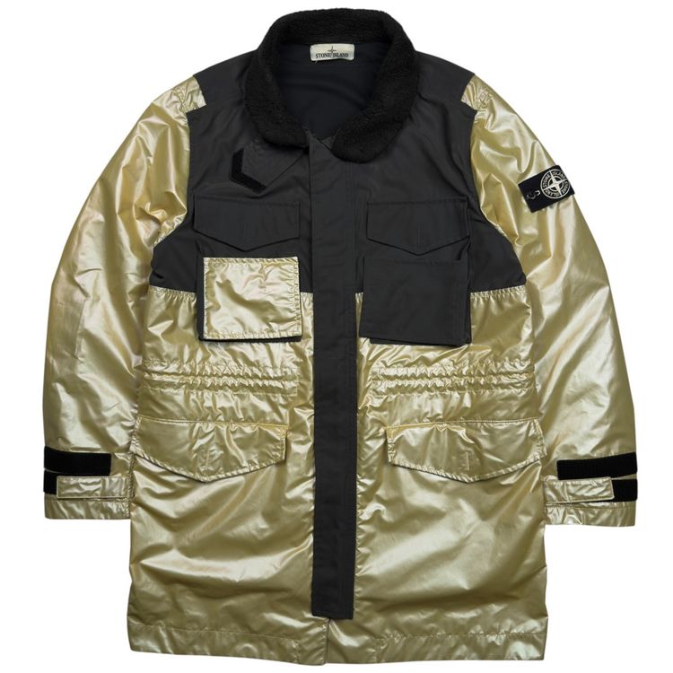 A/W 18 Stone Island Iridescent Coating Tela with Reflex Mat Parka Jacket