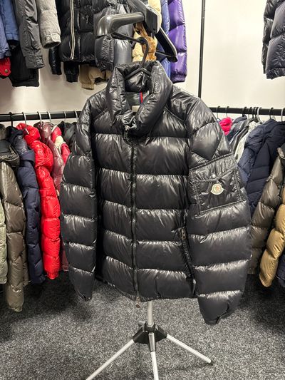 XXL - Moncler Maya Puffer Jacket Black