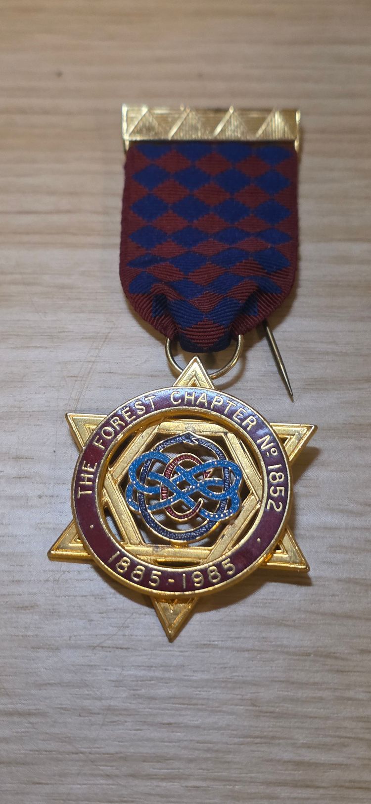 Commemorative Medal With Ribbon obraz 1