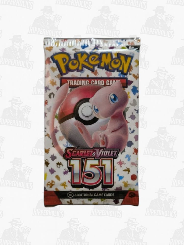 Scarlet Violet 151 Booster Pack - ripped on stream