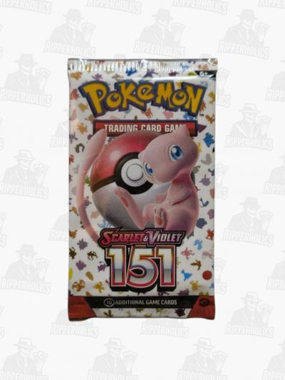 Scarlet Violet 151 Booster Pack - ripped on stream