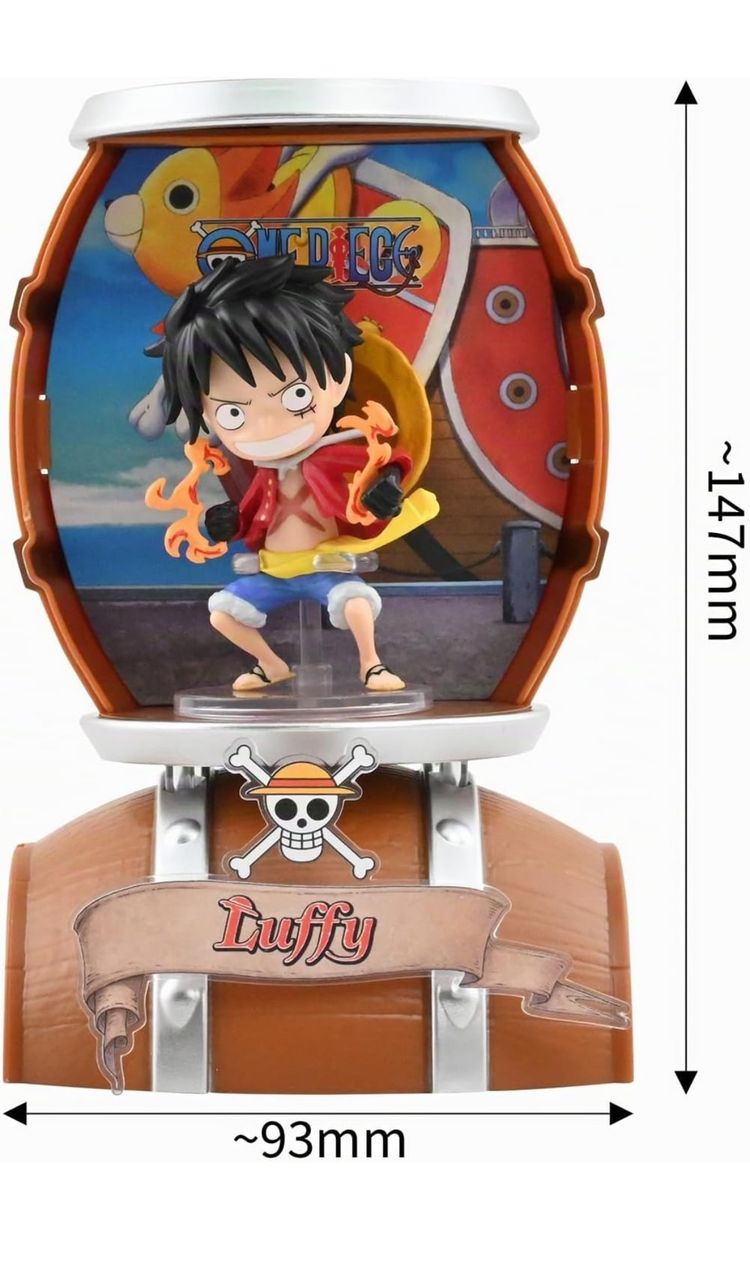 One Piece Luffy Barrel Capsule Figure 2