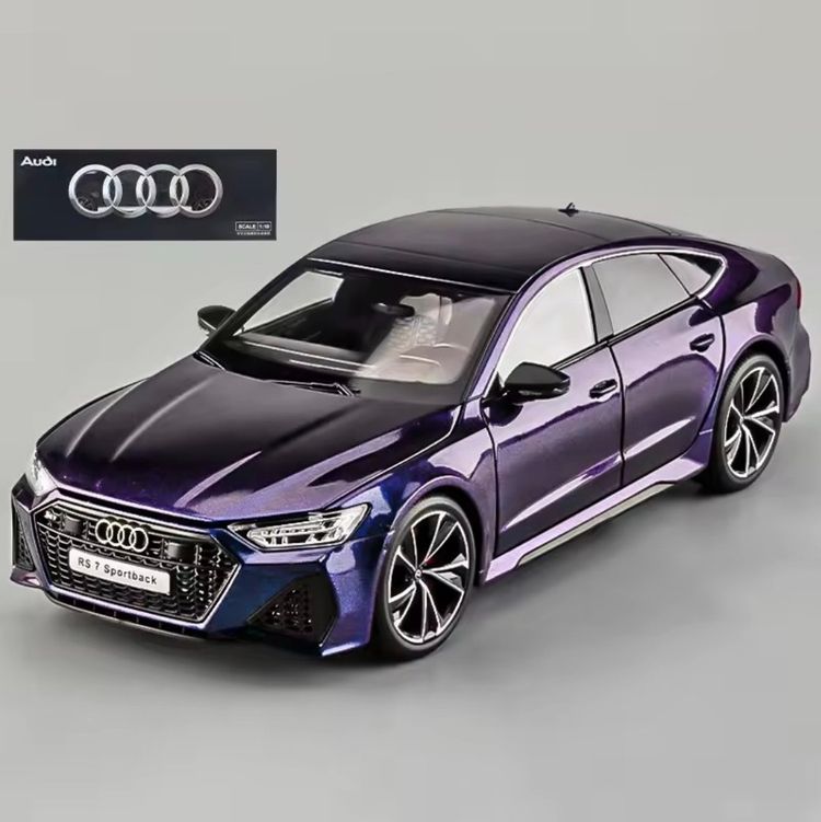 Other 1:18 scale Purple Audi Rs 7 Sportback Model Car product image