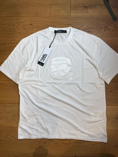 Karl Lagerfeld White T-Shirt