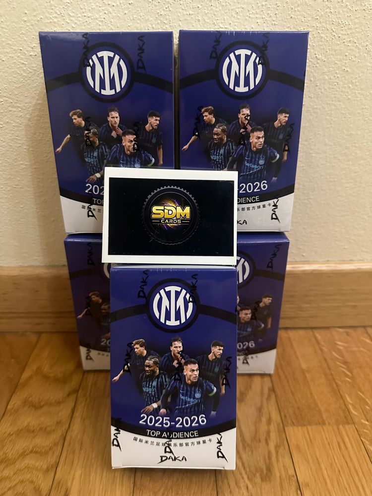2025-2026 Inter Milan Top Audience Trading Cards