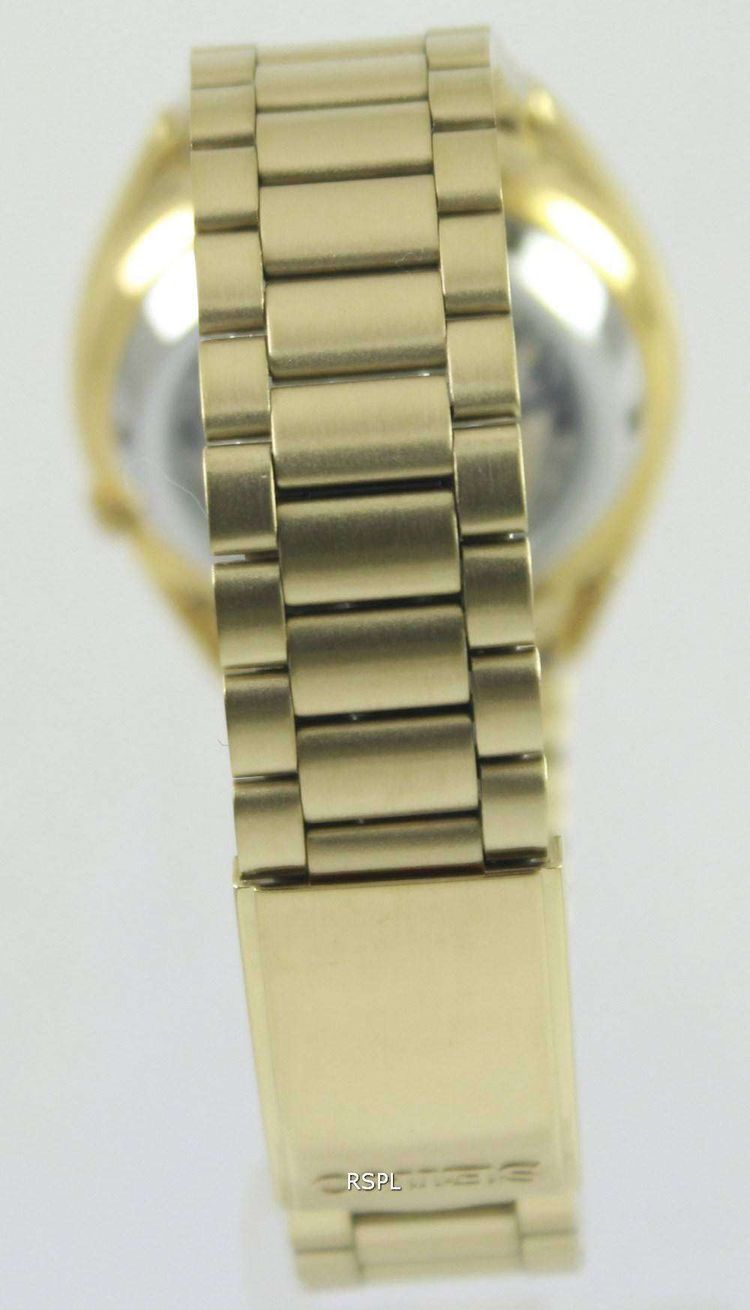 Seiko 5 Automatic Gold Dial SNXL72K1 SNXL72K Men's Watch 8