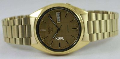Seiko 5 Automatic Gold Dial SNXL72K1 SNXL72K Men's Watch 6