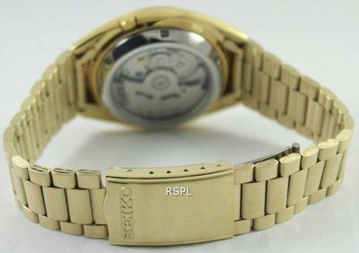Seiko 5 Automatic Gold Dial SNXL72K1 SNXL72K Men's Watch 4