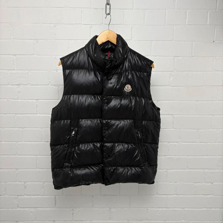 Moncler Black Tibb Down Gilet image 1