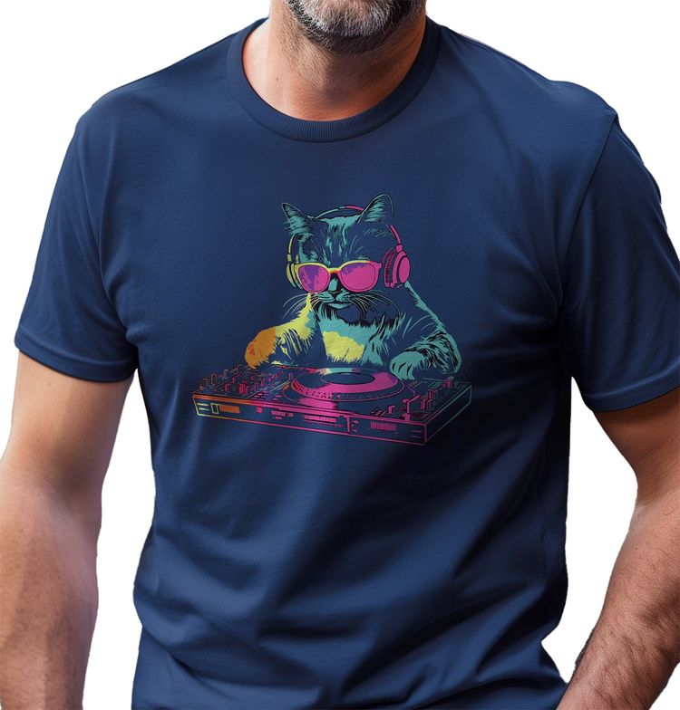 DJ Cat 1 T-Shirt AU image 4