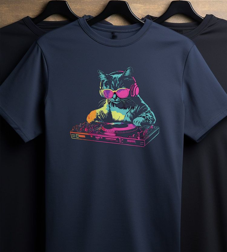 DJ Cat 1 T-Shirt AU image 5