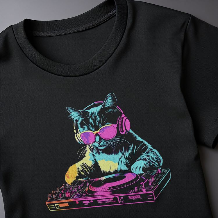 DJ Cat 1 T-Shirt AU image 8