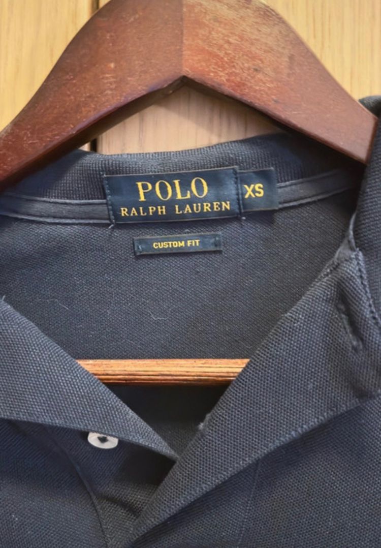 Polo Ralph Lauren Black Polo Shirt obraz 4