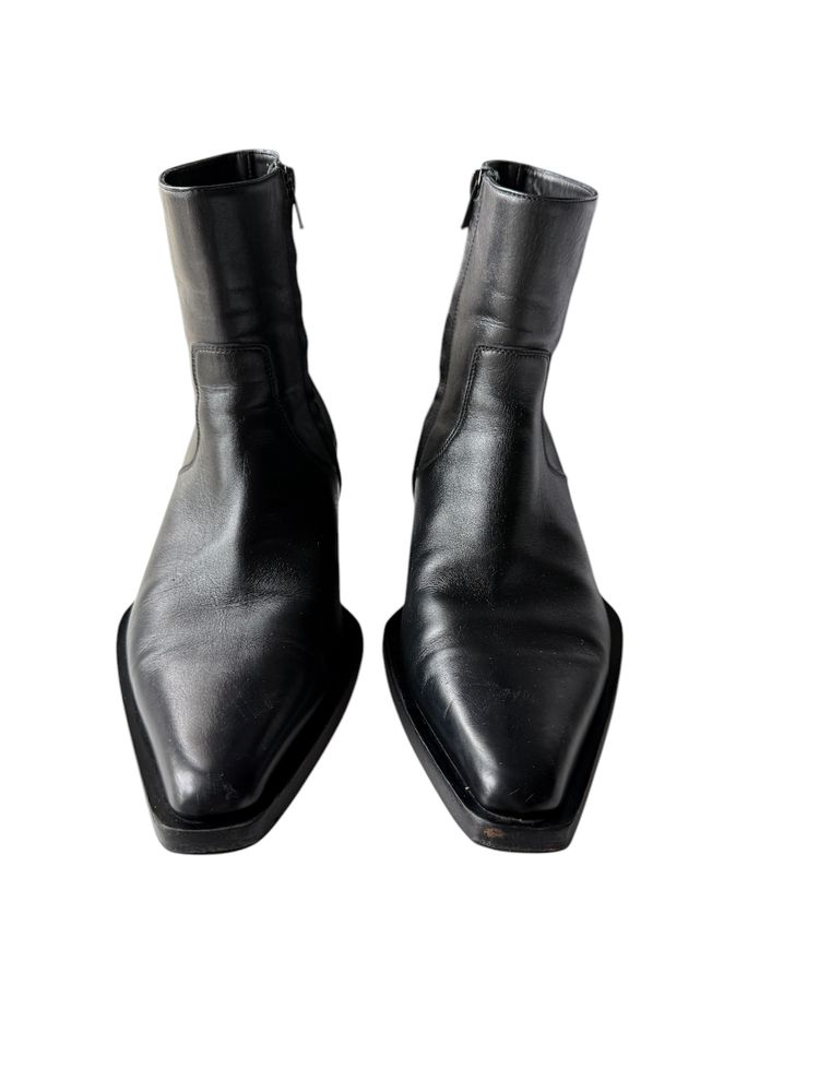 Balenciaga Balenciaga Tiaga black leather ankle boots product image