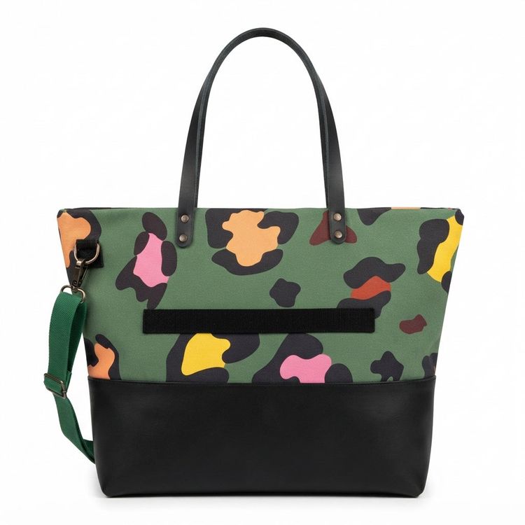 Travel Bag impermeable ANIMAL PRINT VERDE image 4