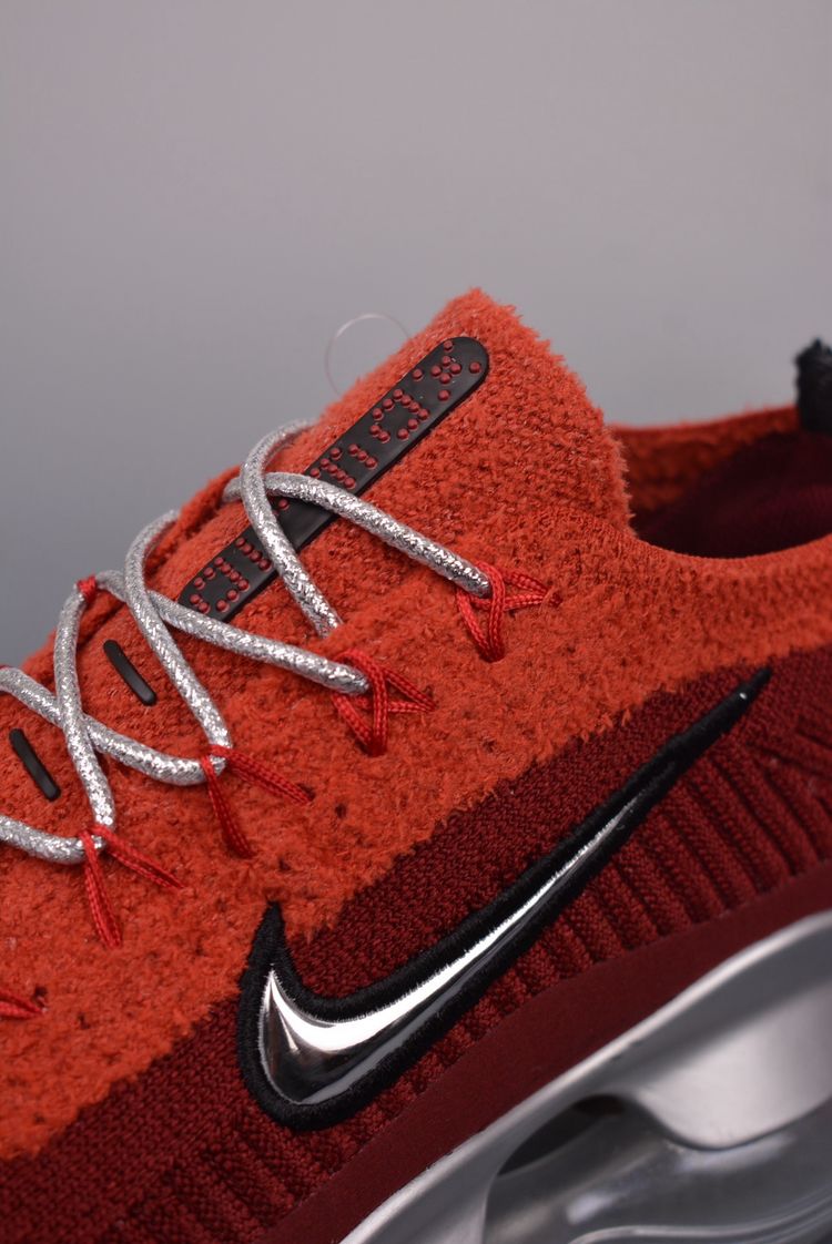 Nike Red And Silver Athletic Shoes 5