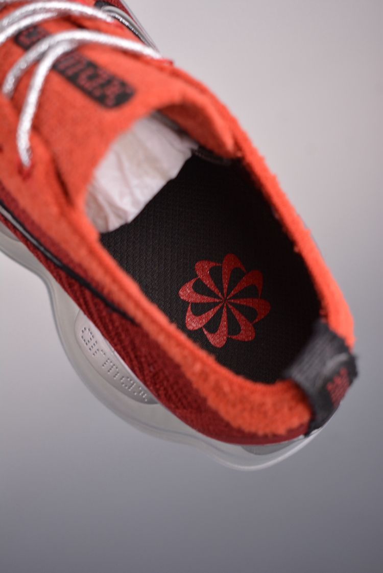 Nike Red And Silver Athletic Shoes 3