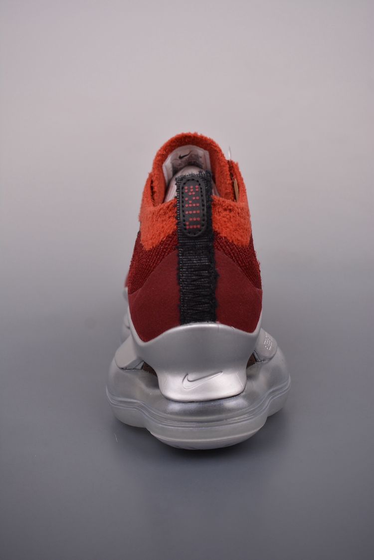 Nike Red And Silver Athletic Shoes 4