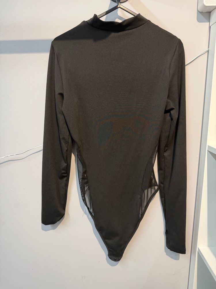 Black Long Sleeve Bodysuit  - Viral and trending 2