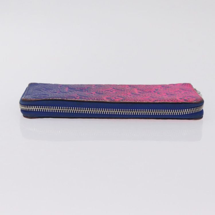 LOUIS VUITTON Taurillon Clemence Illusion Zippy Wallet Vertical Auth 207052 - Jerrillo image 4