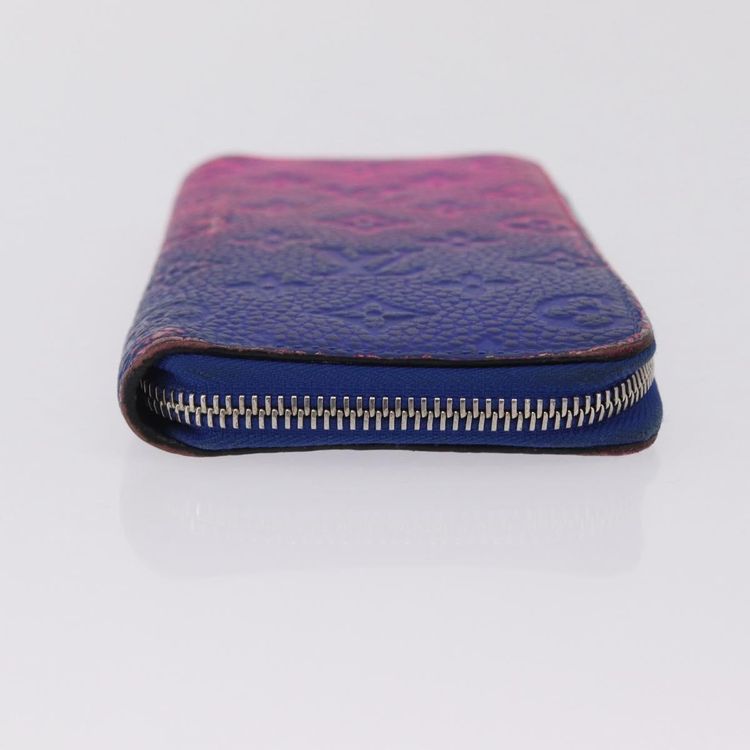 LOUIS VUITTON Taurillon Clemence Illusion Zippy Wallet Vertical Auth 207052 - Jerrillo image 8