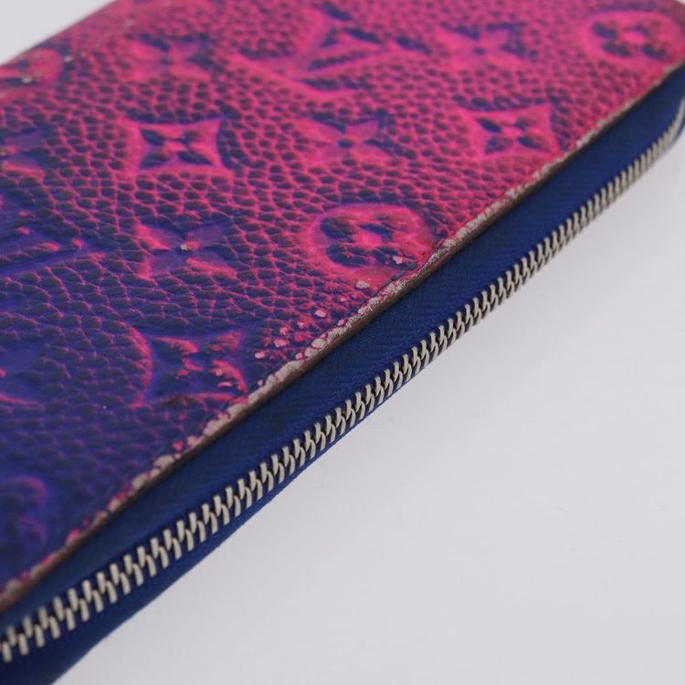 LOUIS VUITTON Taurillon Clemence Illusion Zippy Wallet Vertical Auth 207052 - Jerrillo image 5