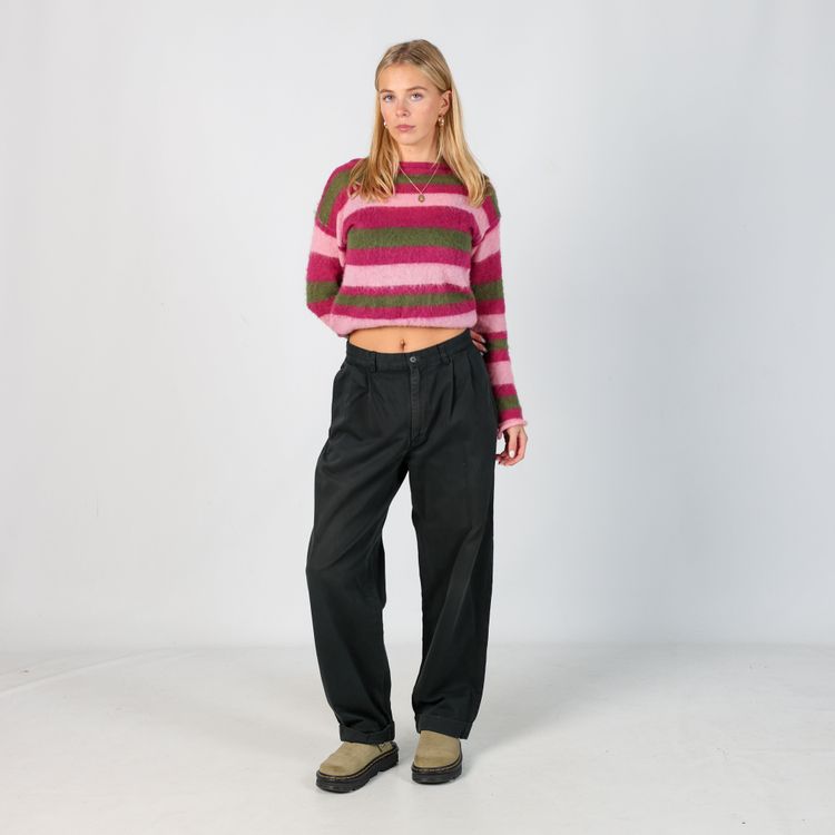Black 90s Polo Ralph Lauren Woven Straight Pants Pants (28x30)