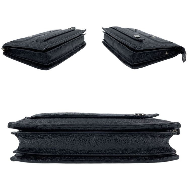 Fendi Leather Clutch Bag Bugs Eye image 7
