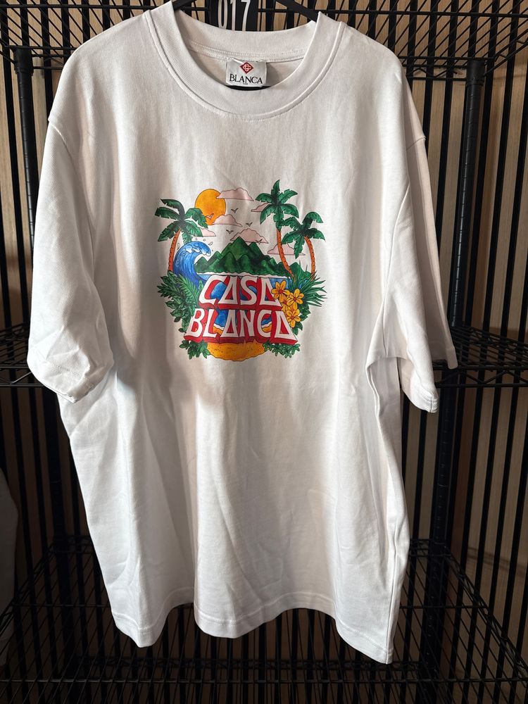 U41 Casa Blanca Beach Wave Tee Brand New