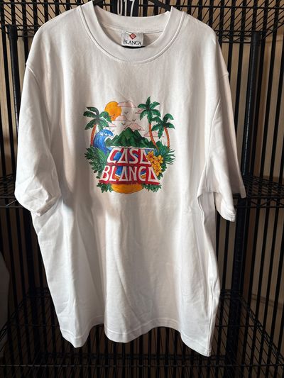 U41 Casa Blanca Beach Wave Tee Brand New