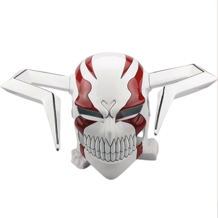 Bleach Helmet Ichigo Final Hollow Resin Helmet Cosplay Prop Replica FAULTY