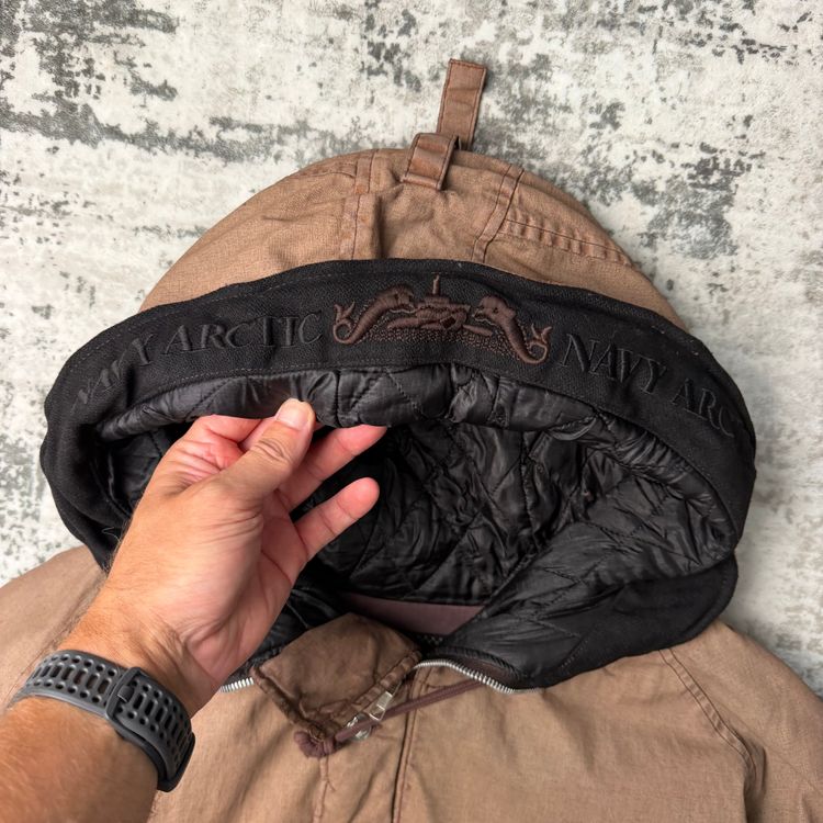 Vintage Boneville Navy Arctic Parka (L) imagen 2