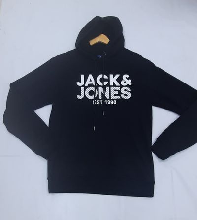 Jack & Jones Black Hoodie