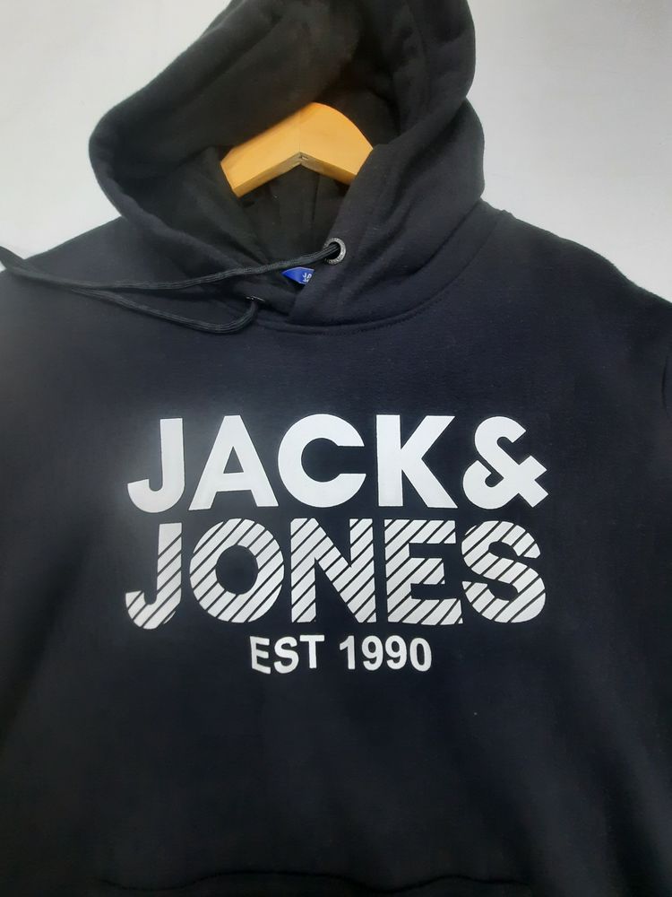 Jack & Jones Black Hoodie image 2