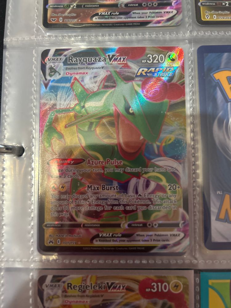 Rayquaza Vmax Pokémon Card