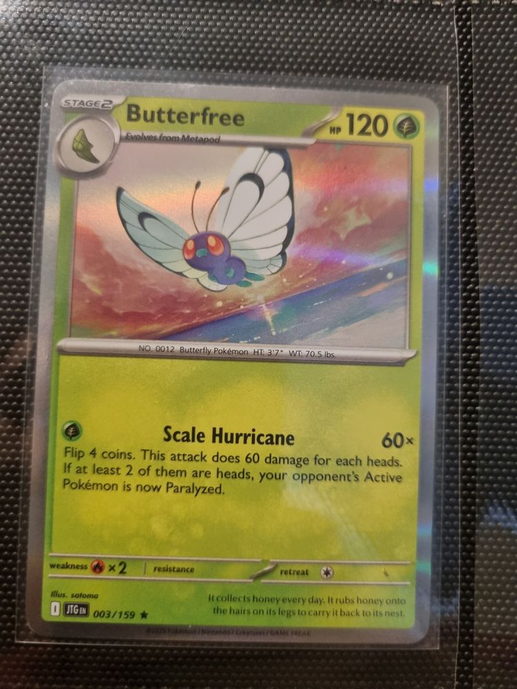 Butterfree Pokémon Trading Card