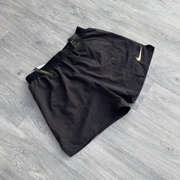 Nike Dri Fit Flex Stride Brief Lined 5” Running Shorts - Black [AT4000-010]