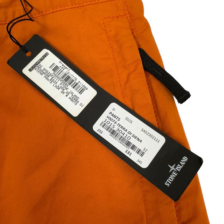 Stone Island Supima Cotton Regular Tapered Cargo Trousers 32/31 image 2