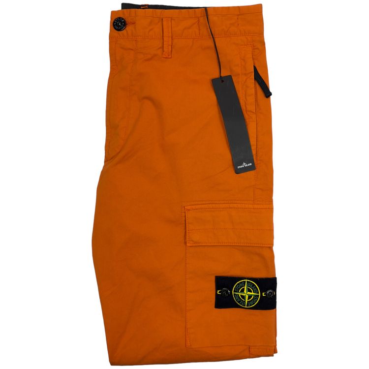 Stone Island Supima Cotton Regular Tapered Cargo Trousers 32/31 image 4