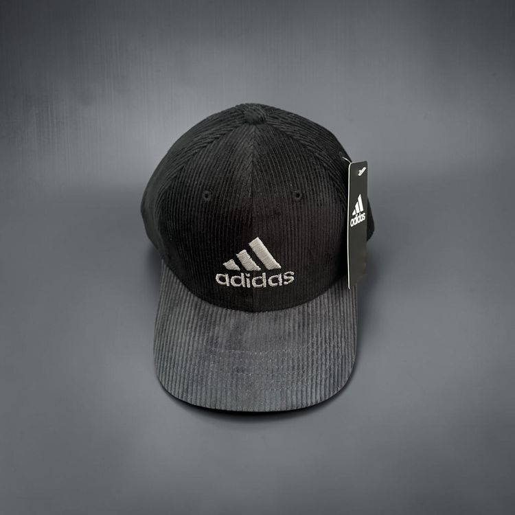 Adidas Black Corduroy Cap 2