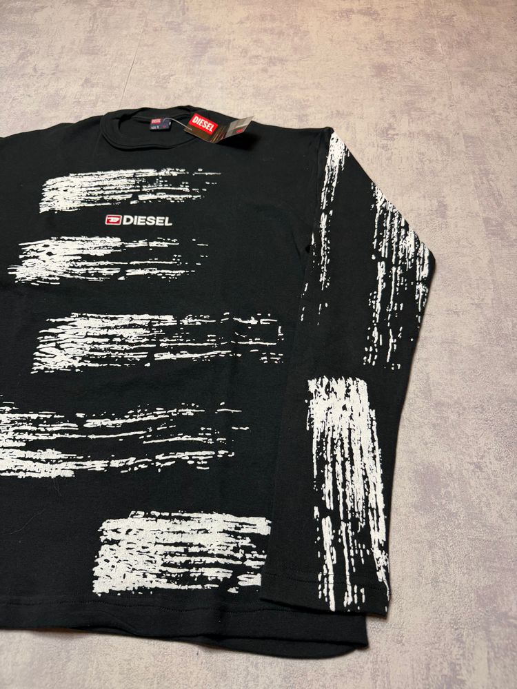 Diesel Long Sleeve Shirt Print Brand New Streetwear imagen 3