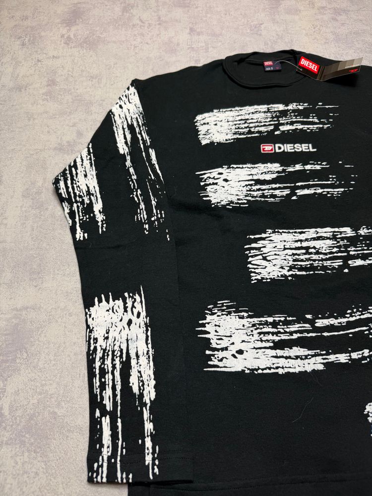Diesel Long Sleeve Shirt Print Brand New Streetwear imagen 2