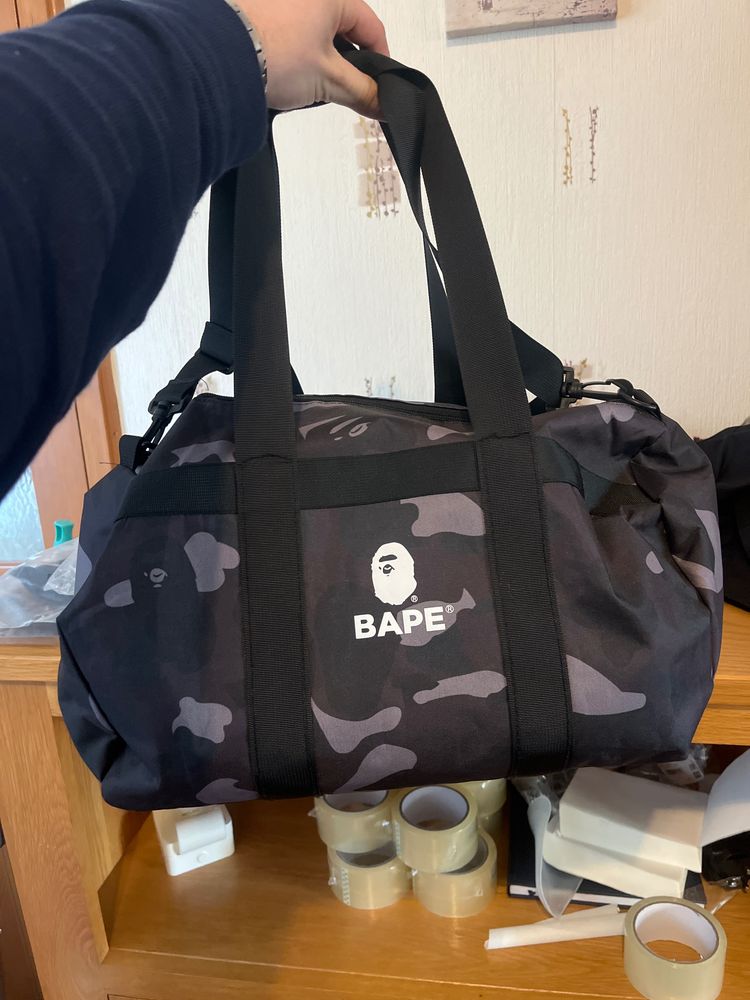Bape Camo Duffle Bag