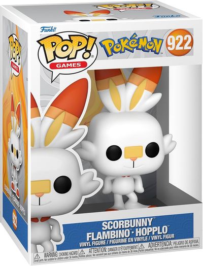 Funko pop - Pokémon Scorbunny 9 cm 922