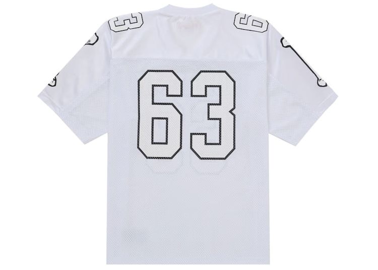Supreme Bones Football Jersey White imagen 2
